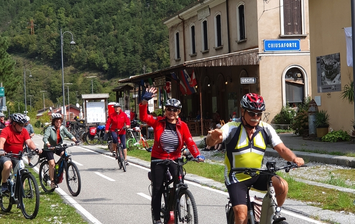 Rad Alpe Adria Fahrer